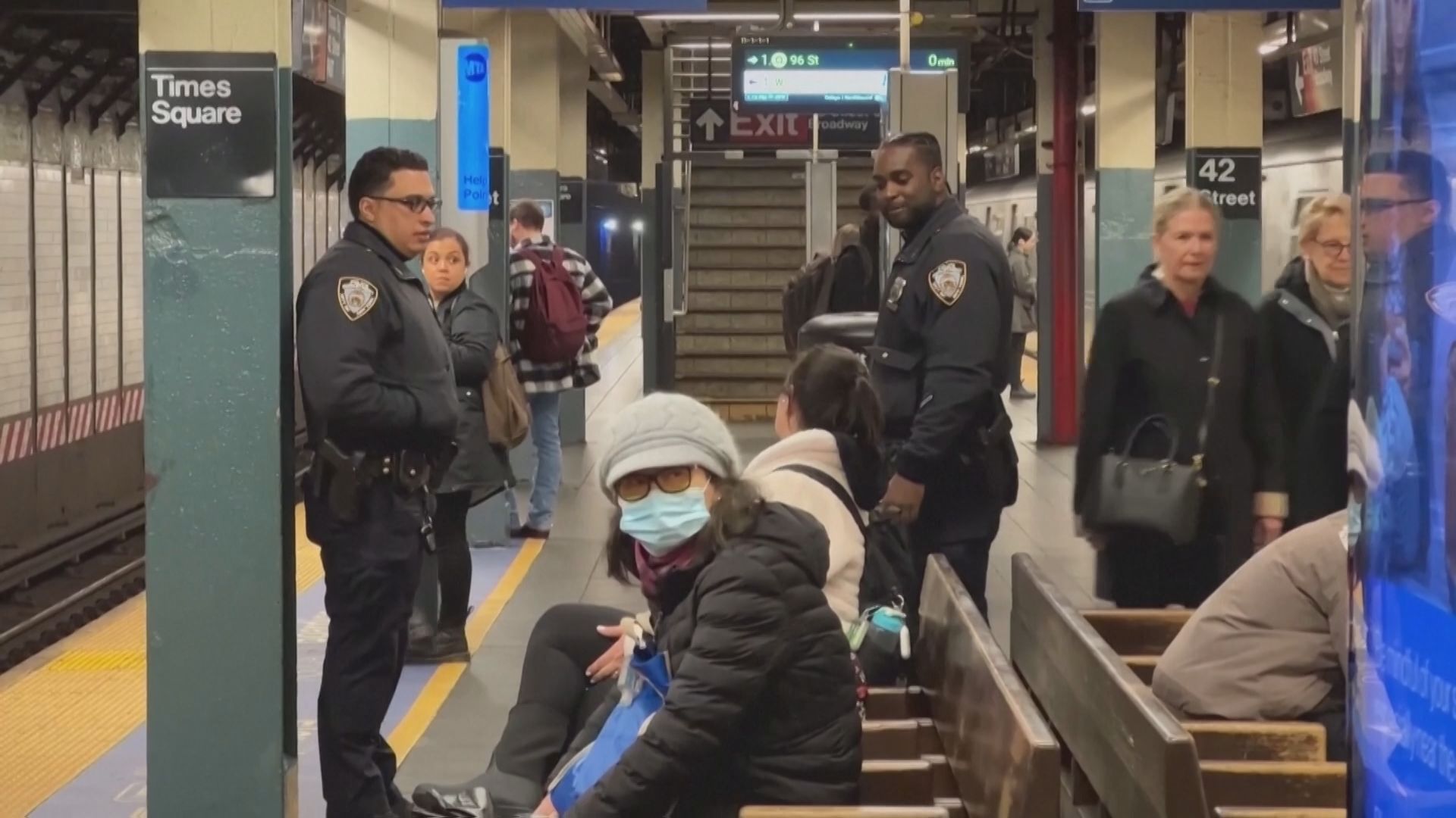 NY地下鉄に州兵ら1000人増員　1月犯罪件数45％増加など治安悪化へ対策強める