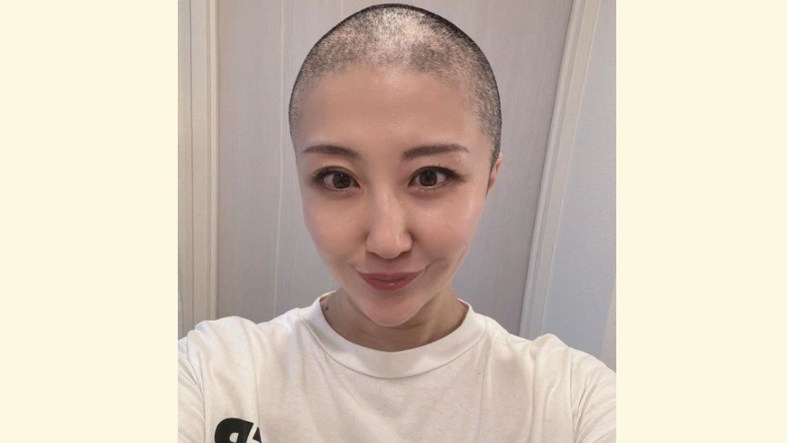 【がん闘病】俳優・西丸優子さん 丸刈りに「断髪式を終えました」抗がん剤治療による脱毛を受けて