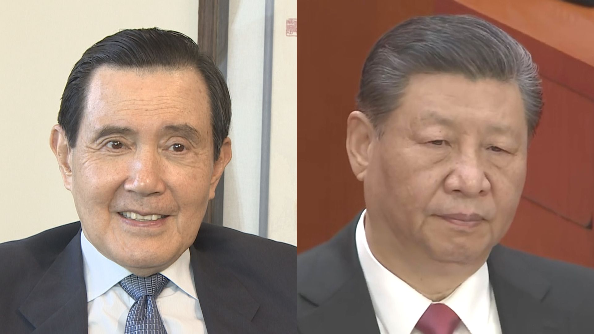 中国訪問中の台湾・馬英九前総統　習近平国家主席と会談開始、中国国営メディア