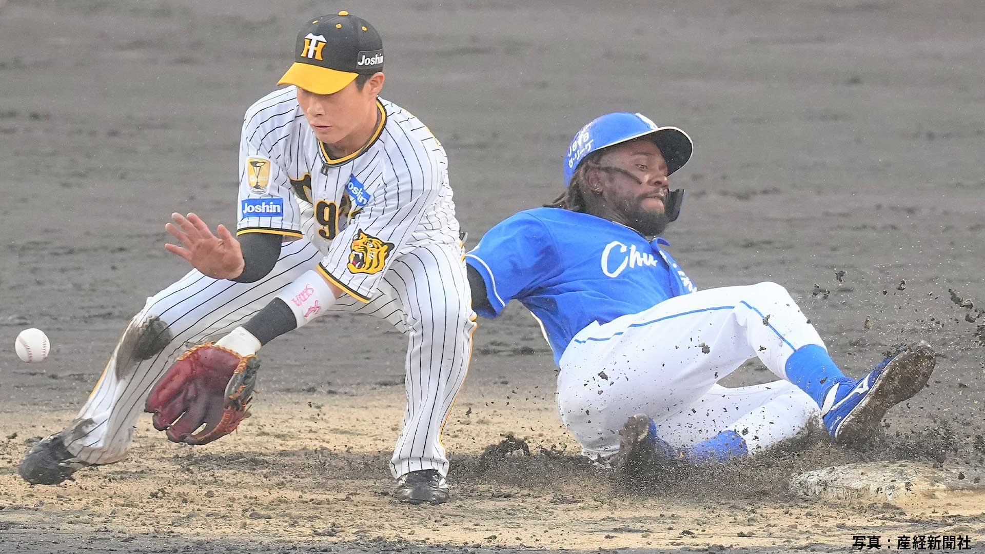 【中日】泥沼4連敗で首位陥落...佐藤輝に3ラン被弾後に雨天コールド、カリステ走塁失敗で好機作れず、無念の涙雨