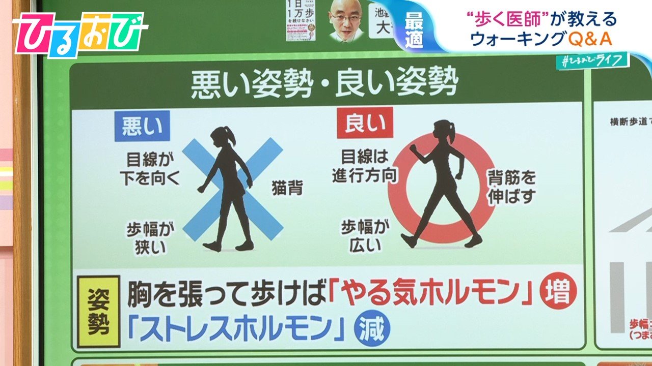 「走れなくても歩くことは簡単」運動不足でも楽しめる！医師が勧めるウォーキング【ひるおび】