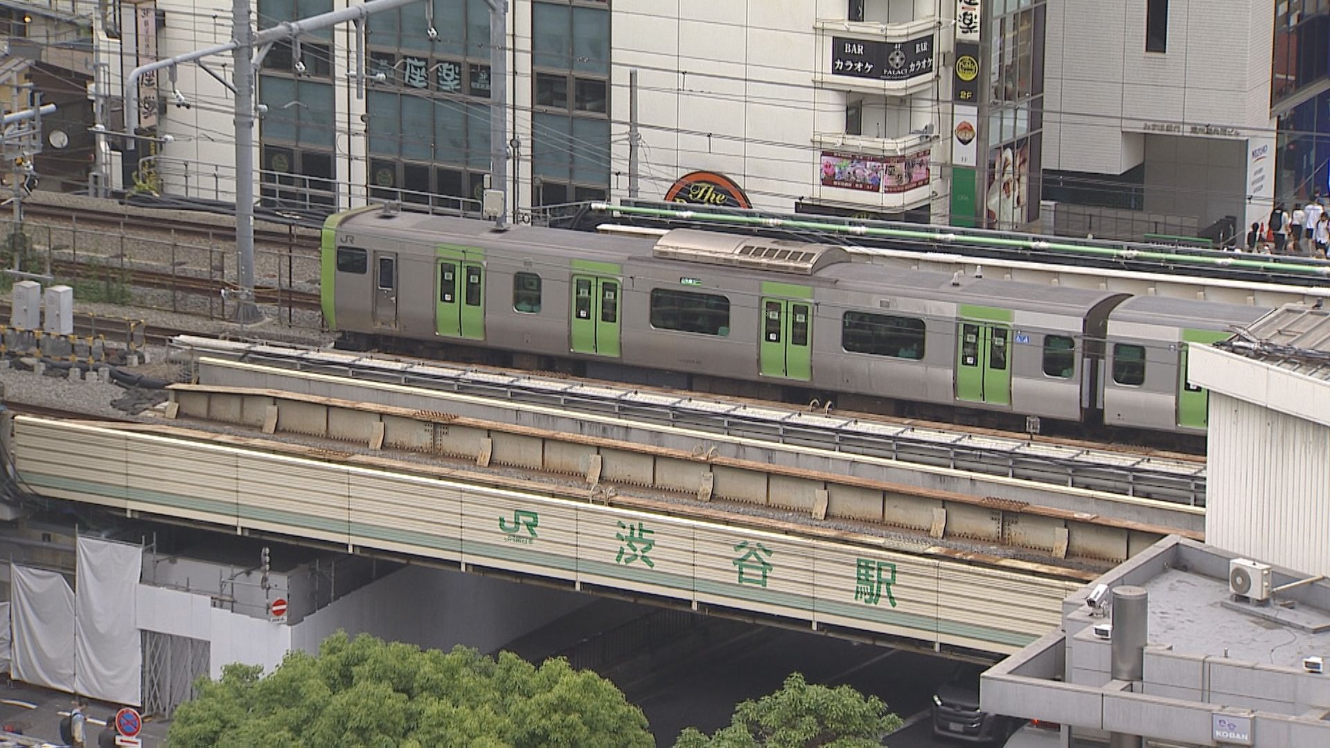 山手線内回りが運転見合わせ　渋谷駅での人身事故の影響　午後2時40分頃運転再開予定