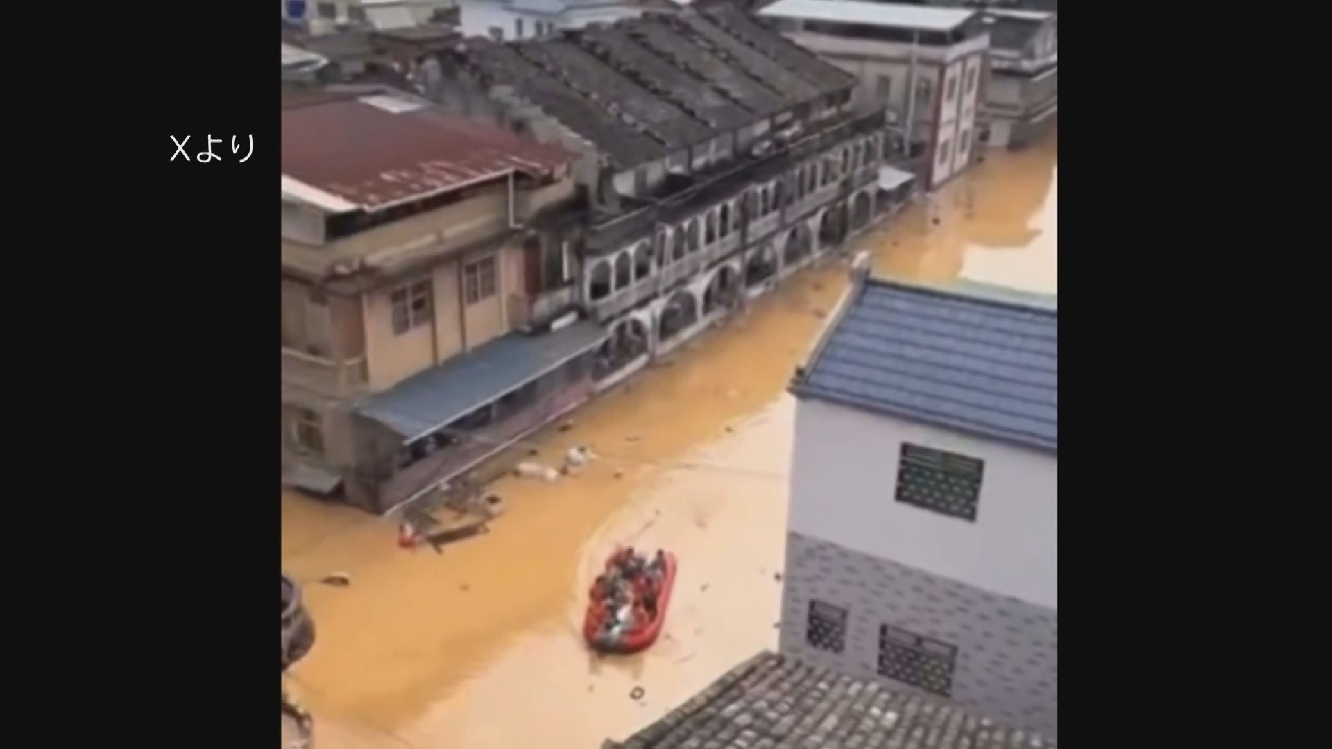 中国南部で大雨被害　広東省では橋が崩れ街が冠水　5人死亡