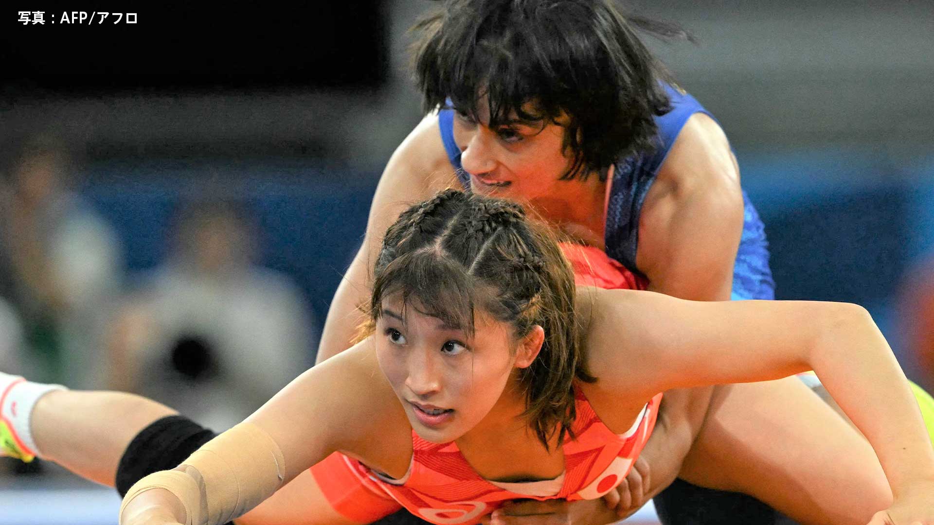 レスリング女子50キロ級 須崎優衣 まさかの1回戦敗退、東京五輪無失点Vが伏兵の猛攻に逆転負け、五輪連覇の夢叶わず【パリ五輪】