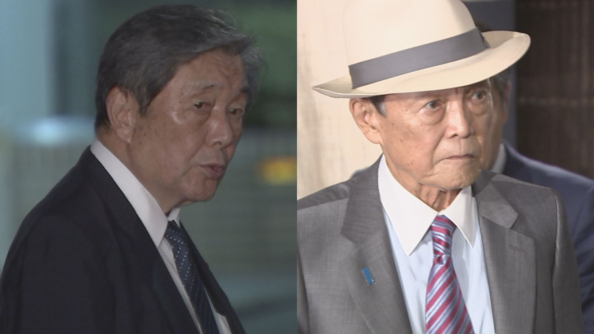 自民・麻生副総裁と森山総務会長が会談　総裁選の対応めぐり意見交換か