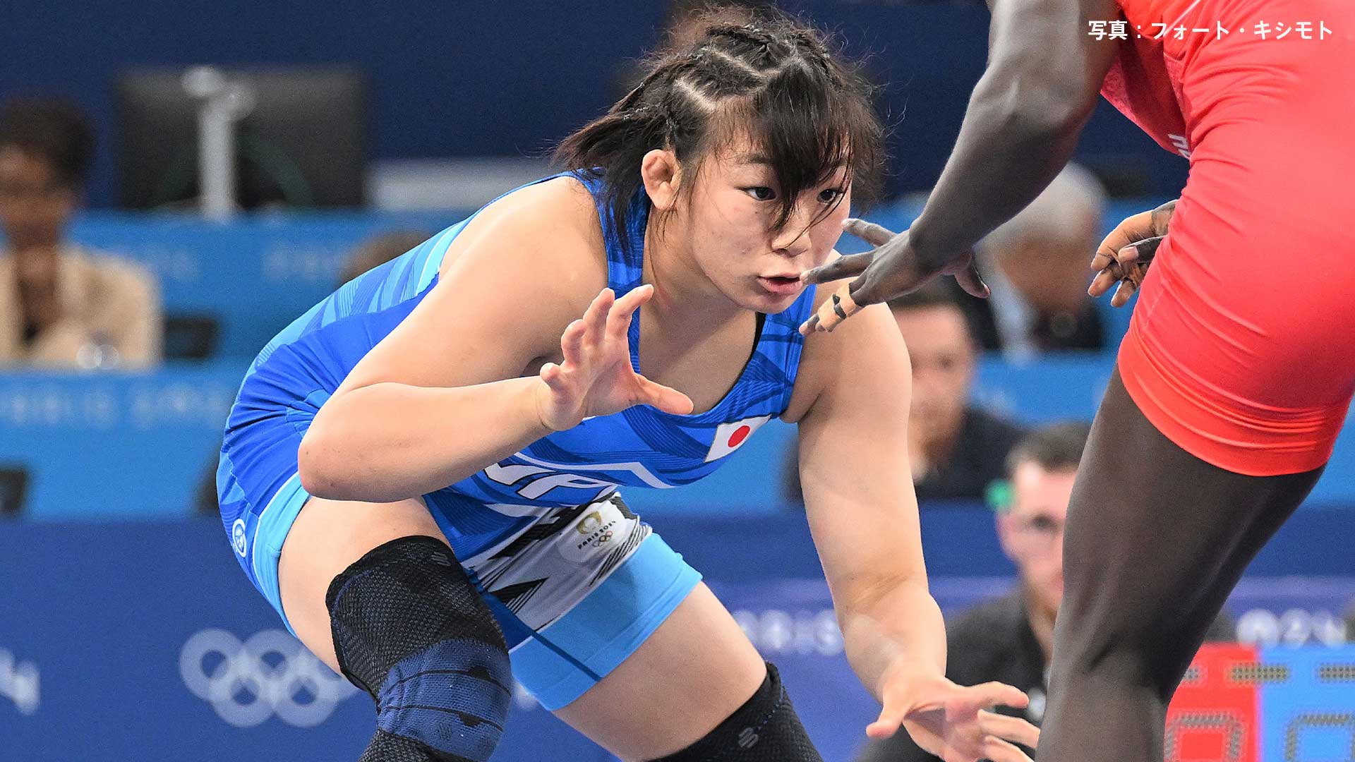 レスリング女子62キロ級 元木咲良 金メダル獲得！準決勝の大逆転勝利から五輪女王 日本勢6個目、5日連続での金メダル【パリ五輪】