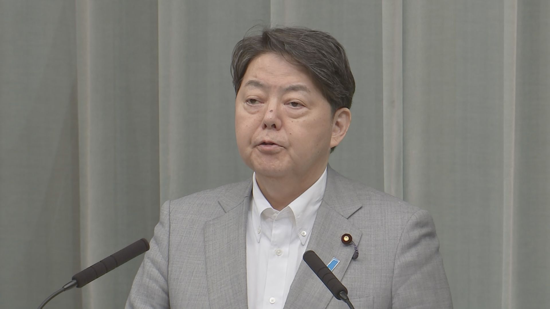 林官房長官　被爆体験者の解決策「判決の内容を十分に精査し調整進める」長崎地裁　被爆体験者の一部「被爆者」と認定