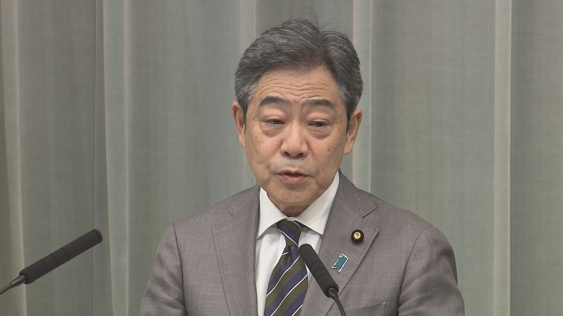 【速報】青木官房副長官「不審を感じた場合はためらうことなく110番を」　首都圏で緊縛強盗相次ぐ