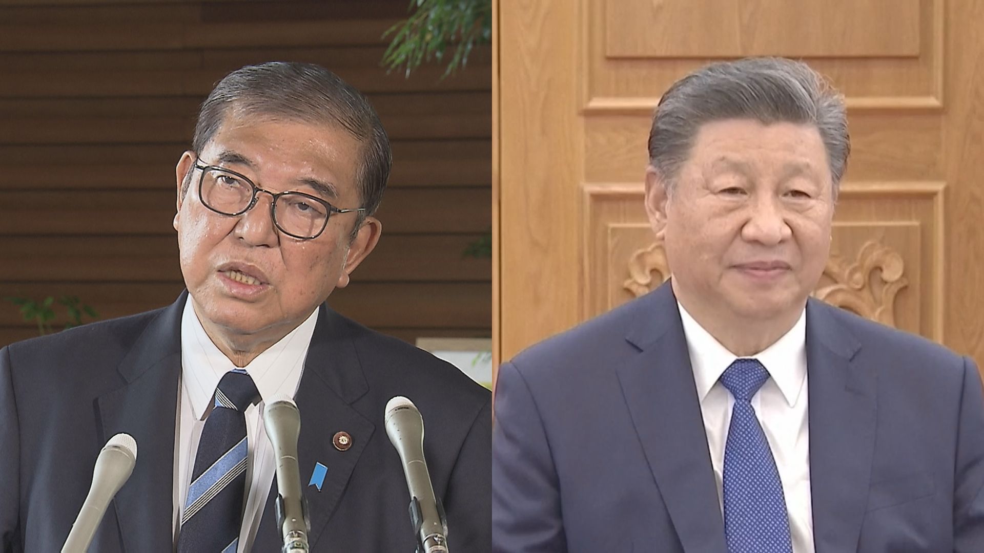 石破総理と中国・習近平国家主席の初会談「調整進めている」林官房長官が明らかに