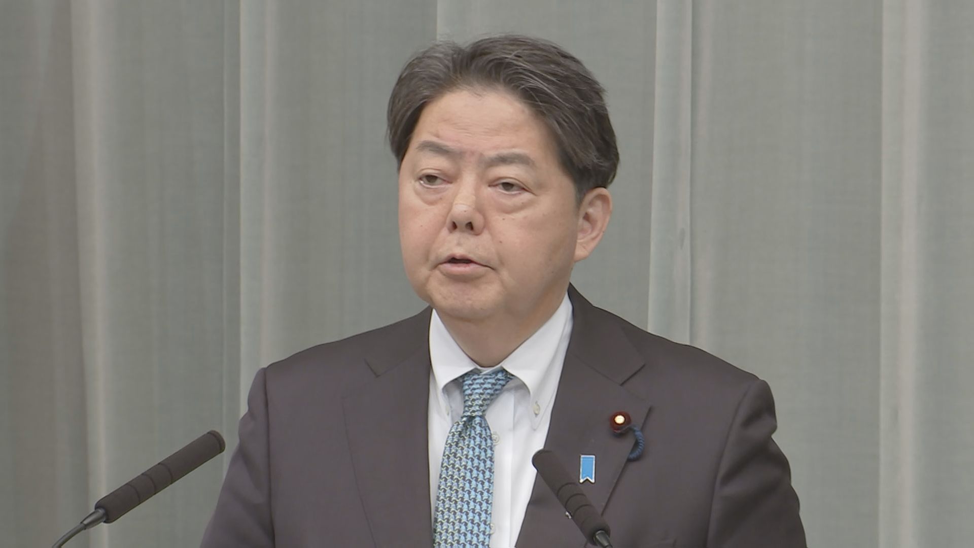 メジャー大谷選手のMVP受賞に林官房長官「将来にわたって称えられる大活躍」と祝意