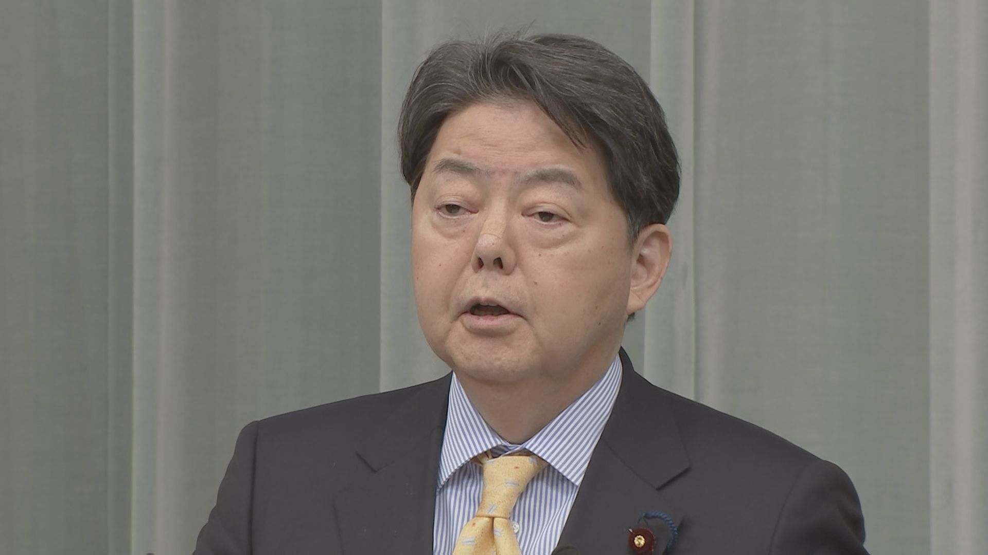 林官房長官、韓国側に「慎重な検討と対応を求めた」　佐渡金山めぐる独自の追悼式開催受け