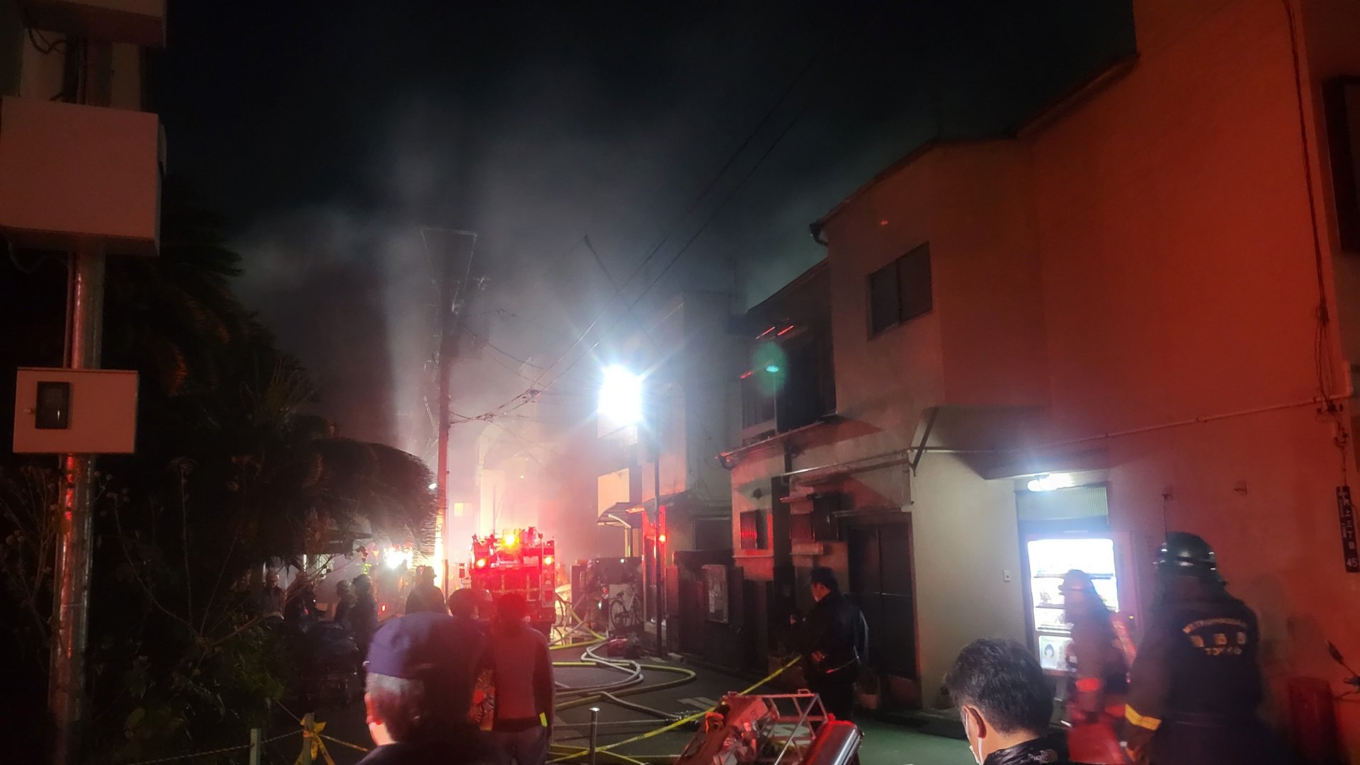 【速報】東京・墨田区押上で住宅7棟・約300㎡焼ける火事　2人死亡