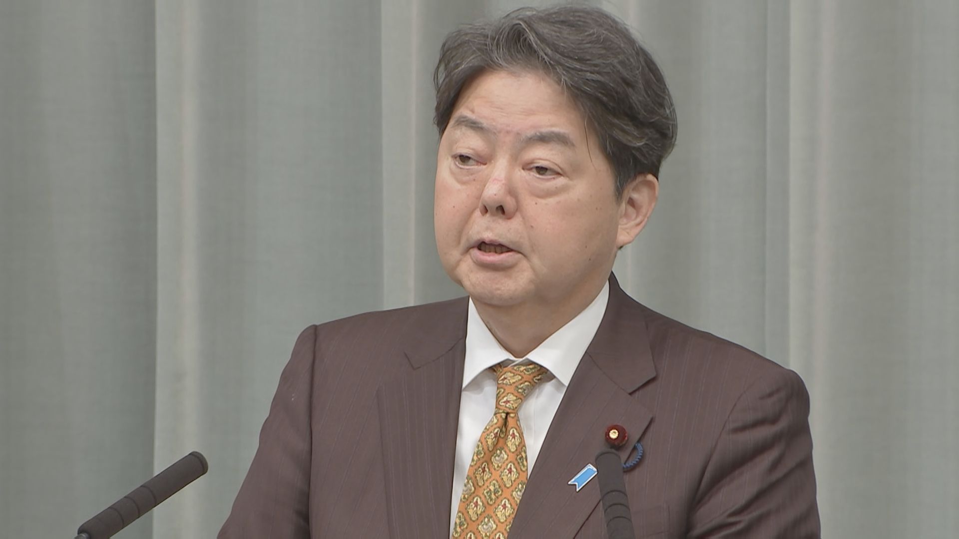 【速報】林官房長官「特段かつ重大な関心を持って注視している」　韓国当局がユン・ソンニョル大統領の身柄拘束