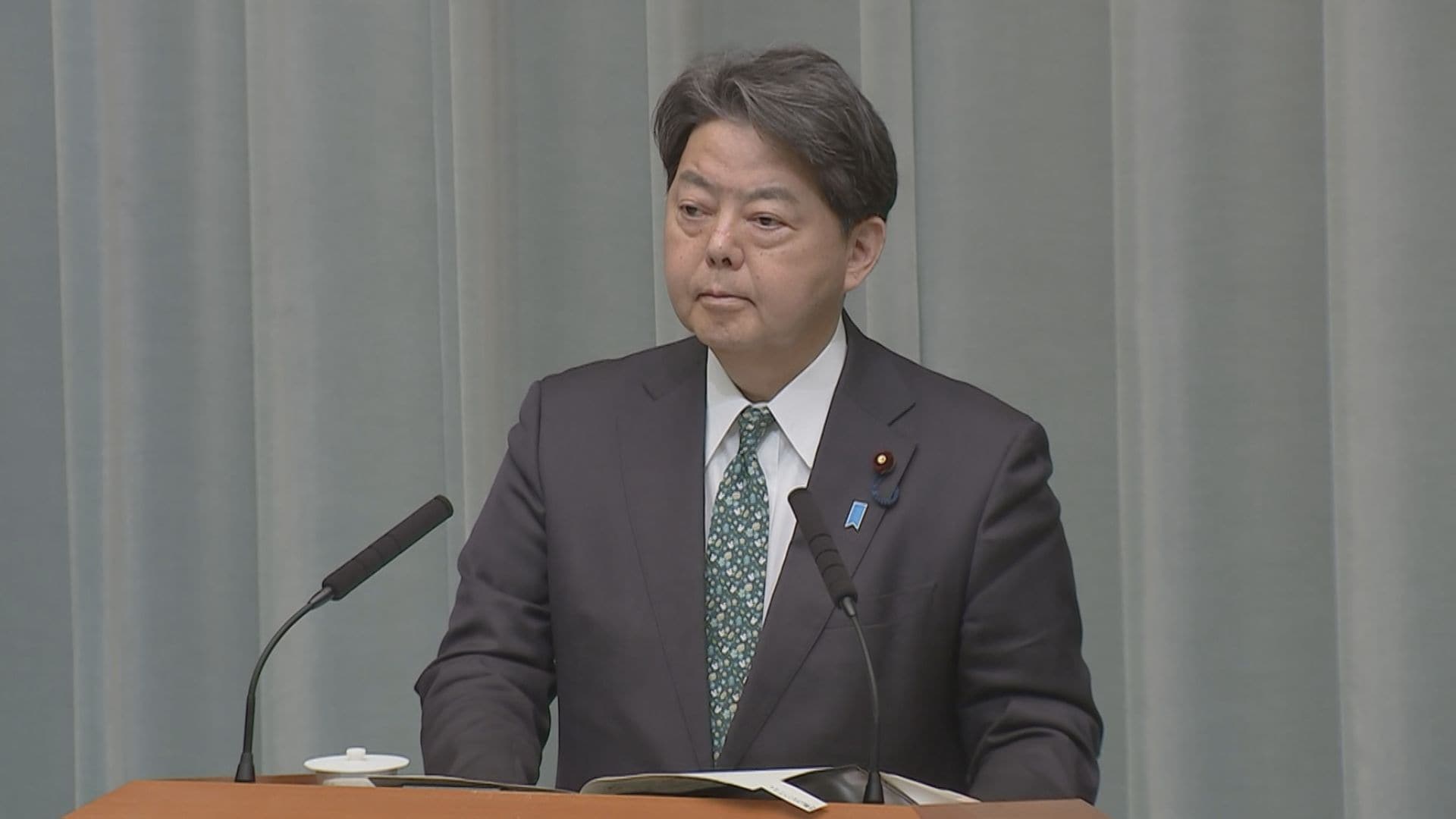 ETC障害について林官房長官「大変遺憾」 再発防止徹底に向け指導へ