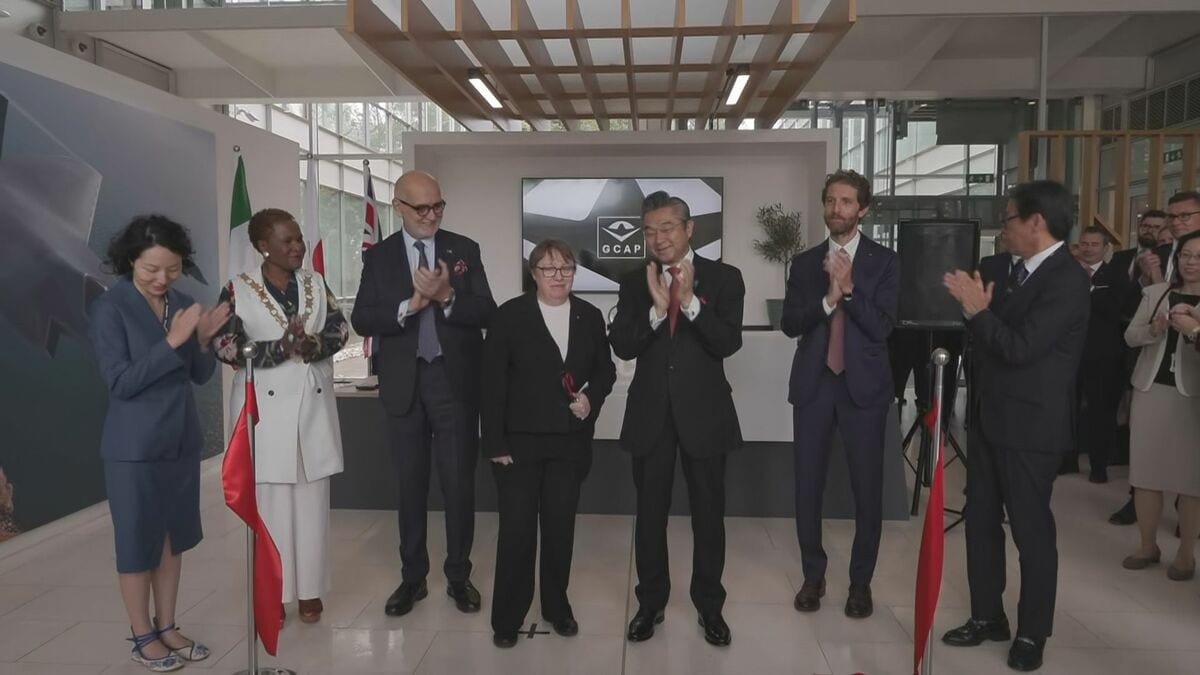 日英伊共同開発の次期戦闘機　英国に開発拠点を開設　“試作機3年以内の試験飛行”目指す