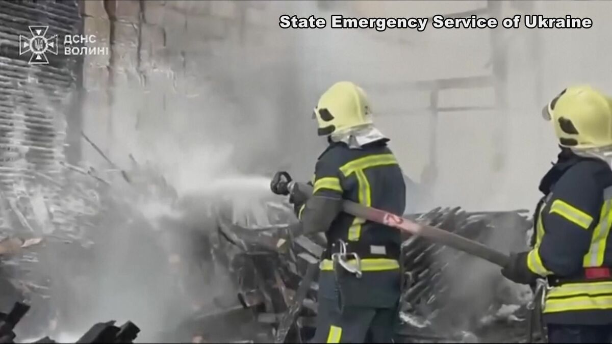 ウクライナで過去最多700機超のドローン・ミサイル攻撃 ゼレンスキー大統領「停戦努力を拒絶する攻撃」と非難 ポーランド軍は戦闘機を緊急発進