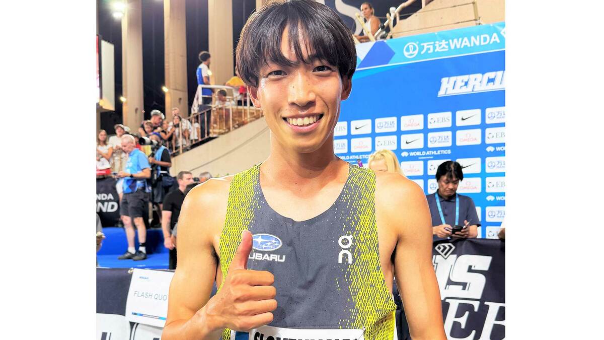 男子3000m障害 三浦龍司が8分03秒43の日本新記録 ！ 自身の記録を6秒以上更新する快走で2着【陸上DLモナコ大会】