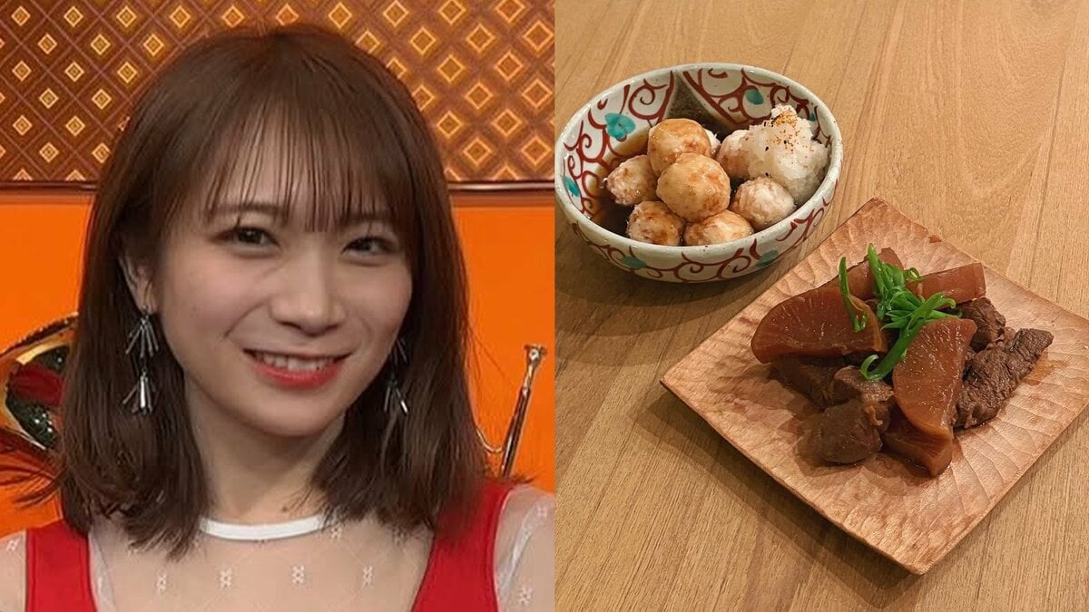 【秋元真夏】　「次の日に食べたら染み染みだった」すね肉と大根の煮物を披露　手料理の腕前を披露する「割烹まなつ」シリーズが話題に