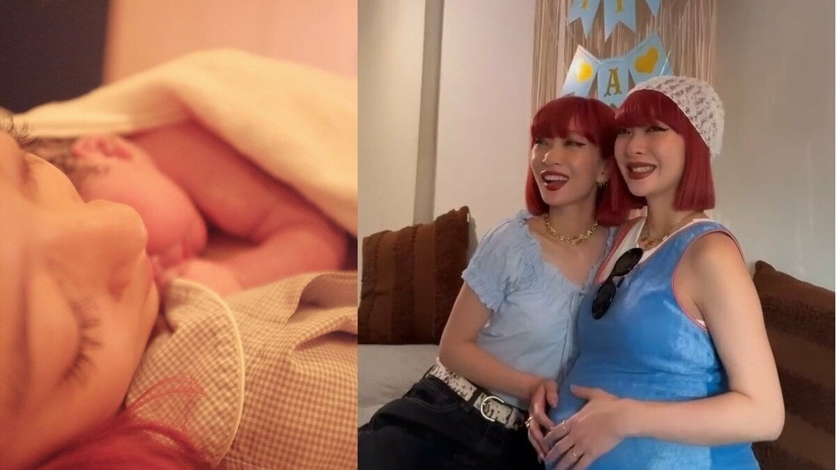 【AMIAYA】AMIさん「無事に出産致しました」　生まれたばかりの我が子を抱く光景を投稿「感謝の気持ちでいっぱい」