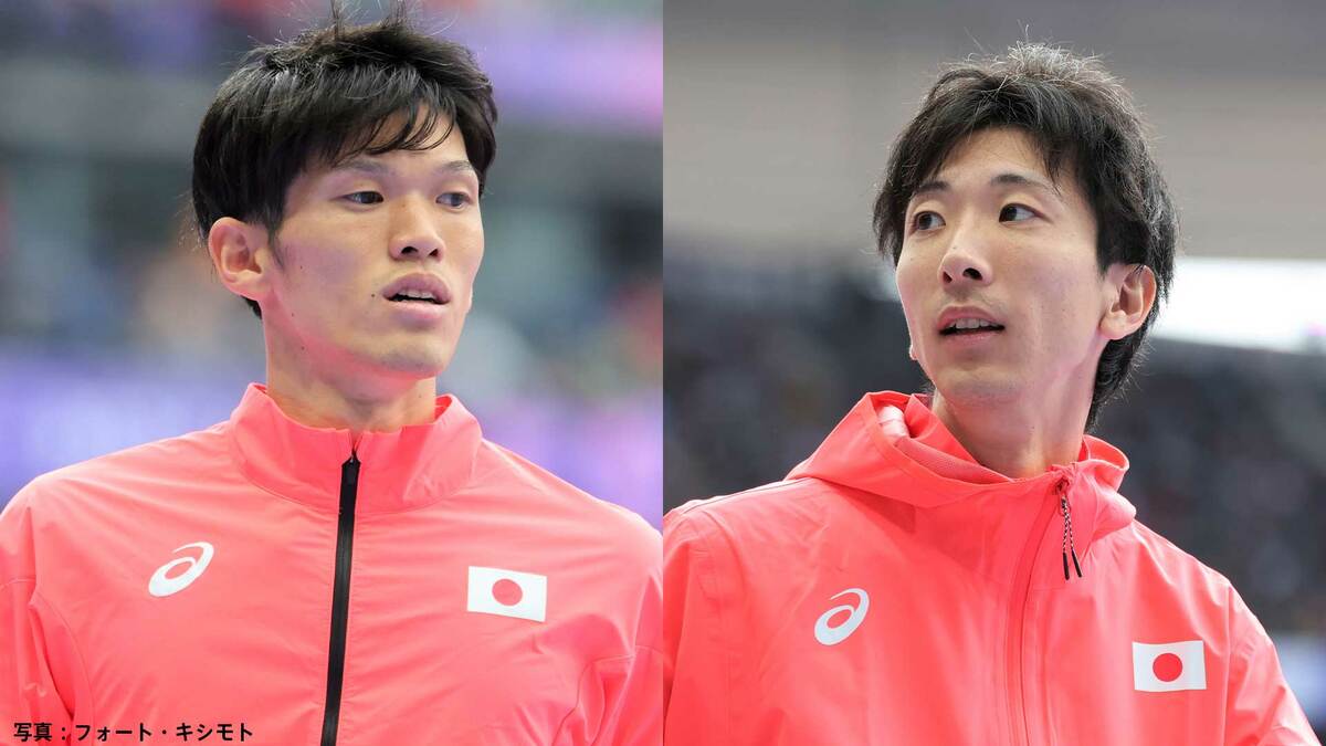 白熱した世界陸上入賞者対決　男子走高跳の真野友博vs.赤松諒一、ライバルの2人が世界陸上日本勢初メダルに挑む【日本選手権レビュー】