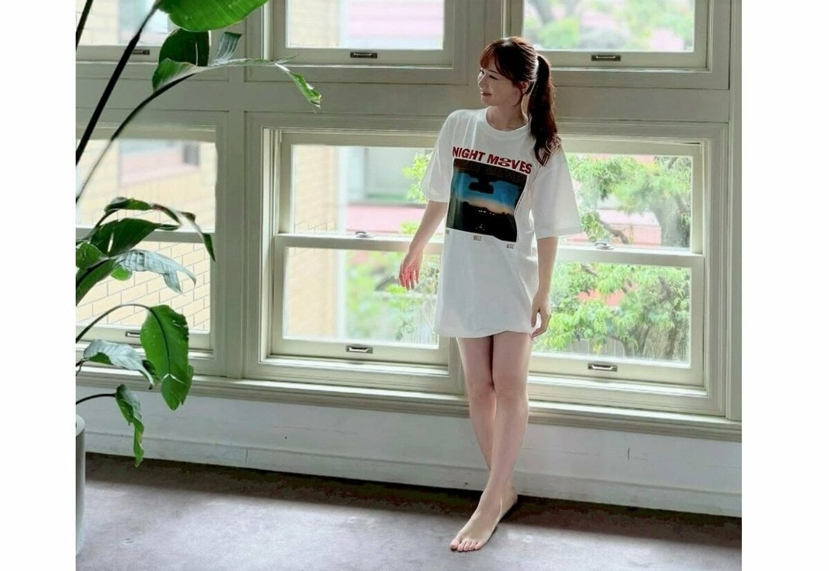 【 皆藤愛子 】　最新オフショットを公開　ファン反響続々　「ポニテが素晴らしい」