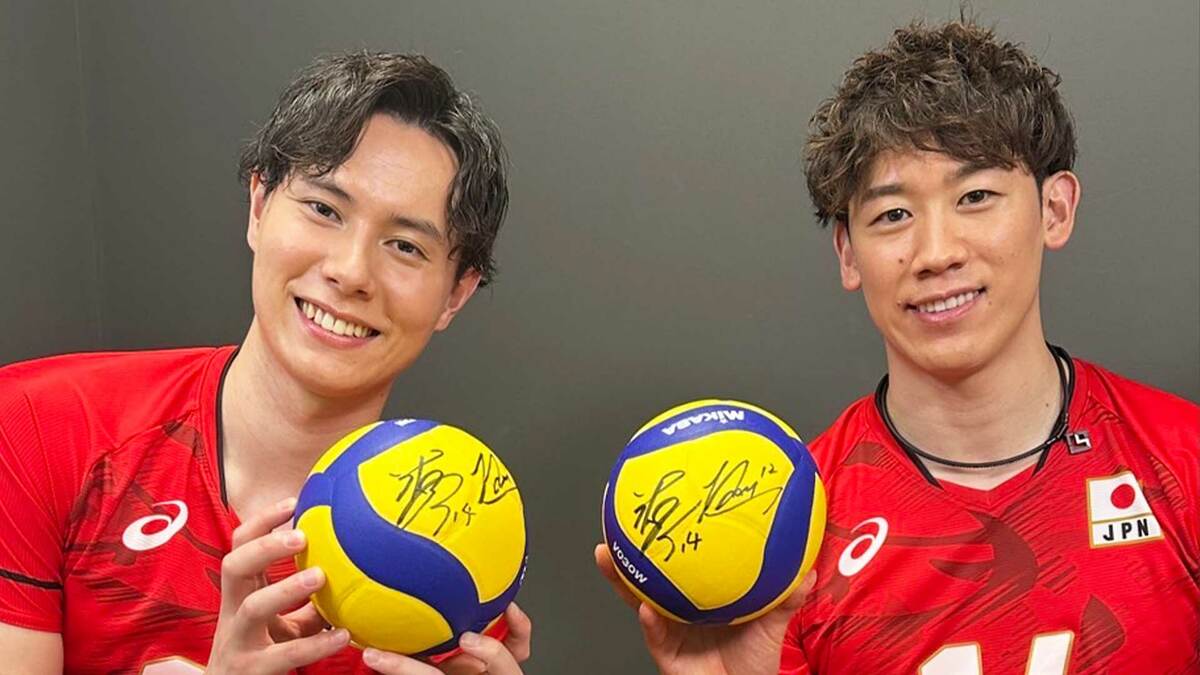 石川祐希「全く変わってない」髙橋藍「ちょっとおじさんに（笑）」Wエースが合流で3大会連続メダルへ【ネーションズリーグ】