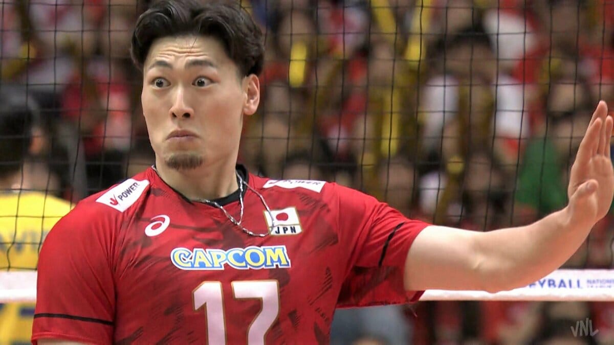 バレー男子日本代表、初スタメン西本圭吾「ずっとこの瞬間を待ちわびていた」ブラジルに完敗も存在感発揮【ネーションズリーグ】