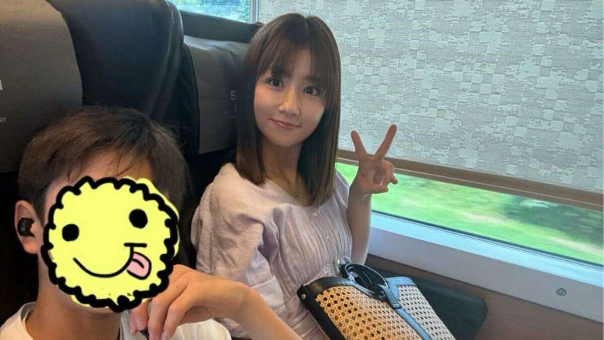 【 小倉優子 】 長男のアメリカ留学を空港で見送る 「中学生の長男、一緒に過ごす時間より見守る時間が増えました」