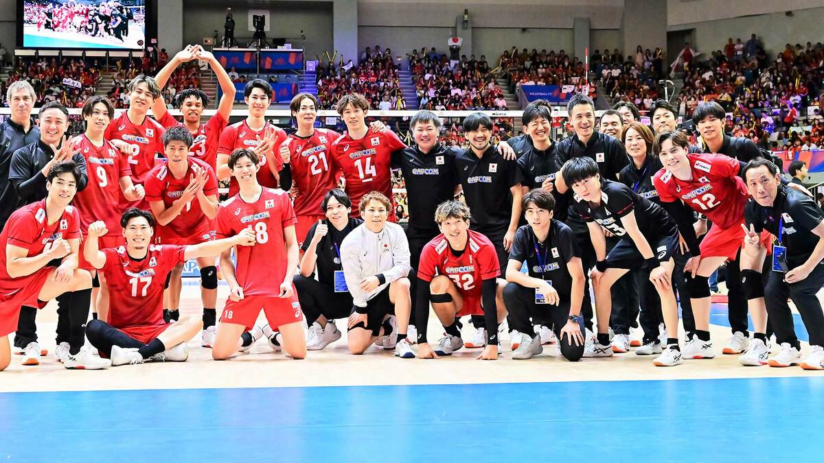 バレー男子、決勝ラウンドの日程決定 日本は31日夜8時からポーランドとの準々決勝に挑む【ネーションズリーグ】