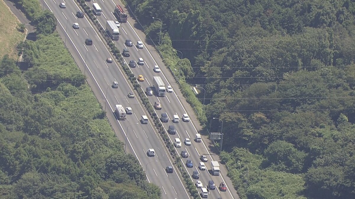 【最新】3連休最終日は各高速道路で渋滞…最大35キロの渋滞予測も 中央道では21キロの渋滞も 午後2時50分現在