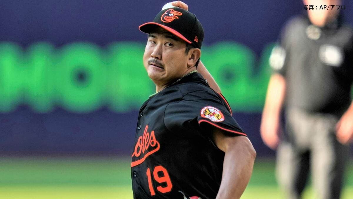 菅野智之 4回途中4失点、メジャーワースト5四死球 全イニングで得点圏に走者を背負う苦しいピッチング