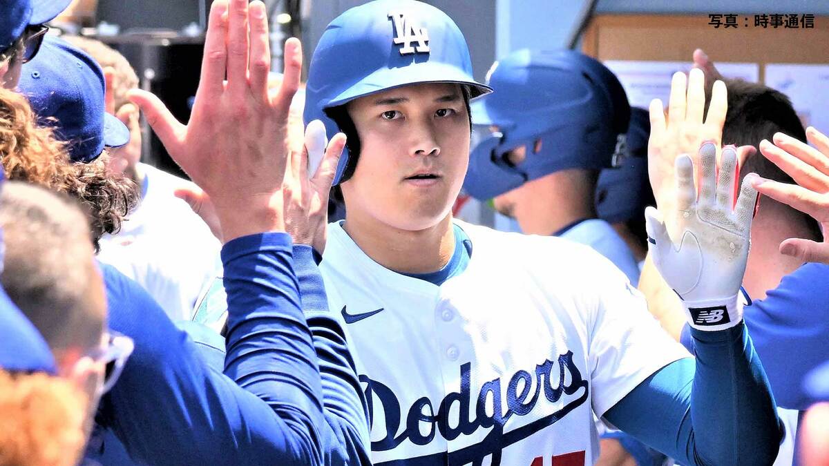 大谷翔平 日本選手初の4戦連発36号 山本は5回3失点、ド軍は中継ぎ陣が6四球&ケガでの降板と緊急事態