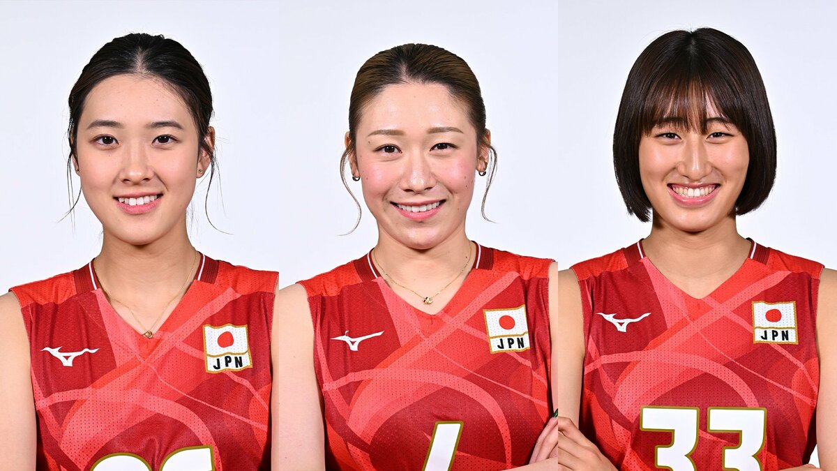 バレー女子日本代表、ネーションズリーグ決勝R登録メンバー14人発表 激戦のリベロは小島満菜美と福留慧美【一覧】