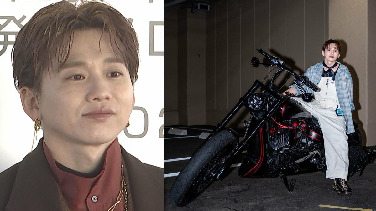 【Da-iCE花村想太】ハーレーにまたがるクールな姿を投稿 ファンは「髪もお顔もビジュ良すぎて。。。」と絶賛