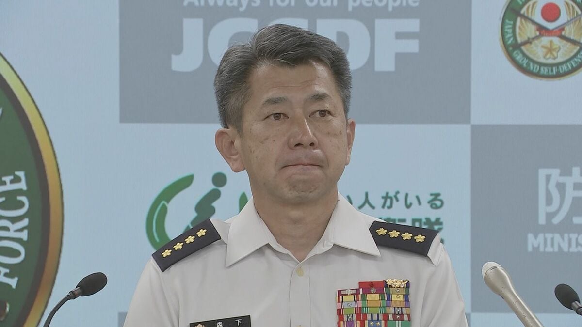 自衛隊員の死亡事故「痛恨の極み」 来月退任の森下陸幕長、最後の会見で言葉を詰まらせ任期振り返る