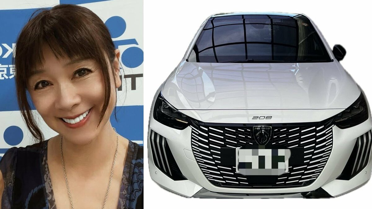 【白石まるみ】仏プジョーを納車「白黒だから、ホワイトタイガーと命名」 乗車した感想は「最近の車はなんでもボタンひとつで済むのねー。」