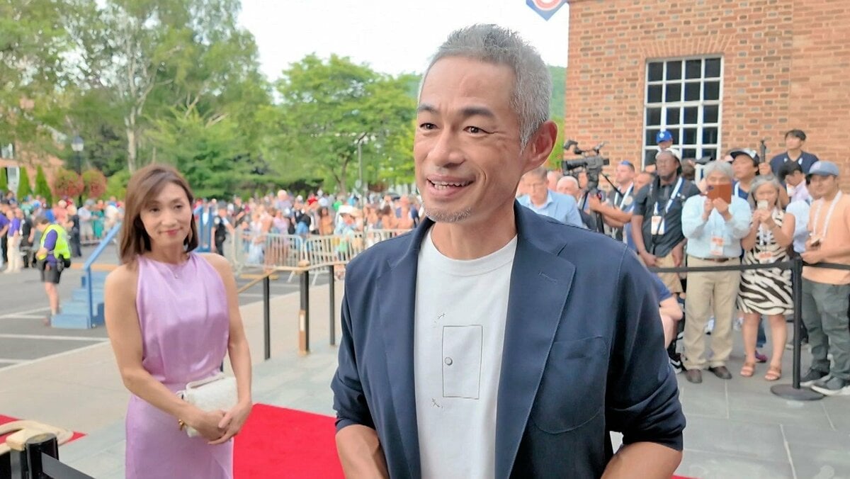 米野球殿堂入りイチローさん、妻・弓子さんへ「ずっと一緒に戦ってくれた」歓喜の祝賀パレードを終え感謝