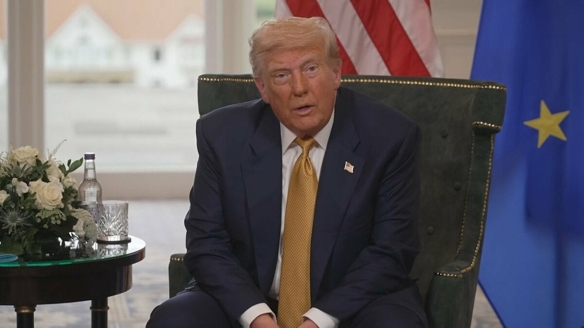 トランプ大統領「ガザに食料センターを設置」