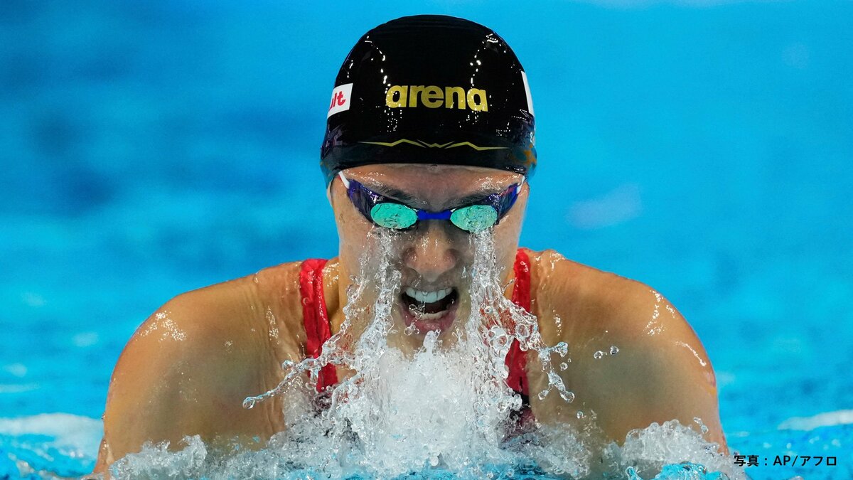 34歳・鈴木聡美、2種目目の200m平泳ぎも2分25秒26で準決勝進出 5度目の出場で初メダル目指す【世界選手権】