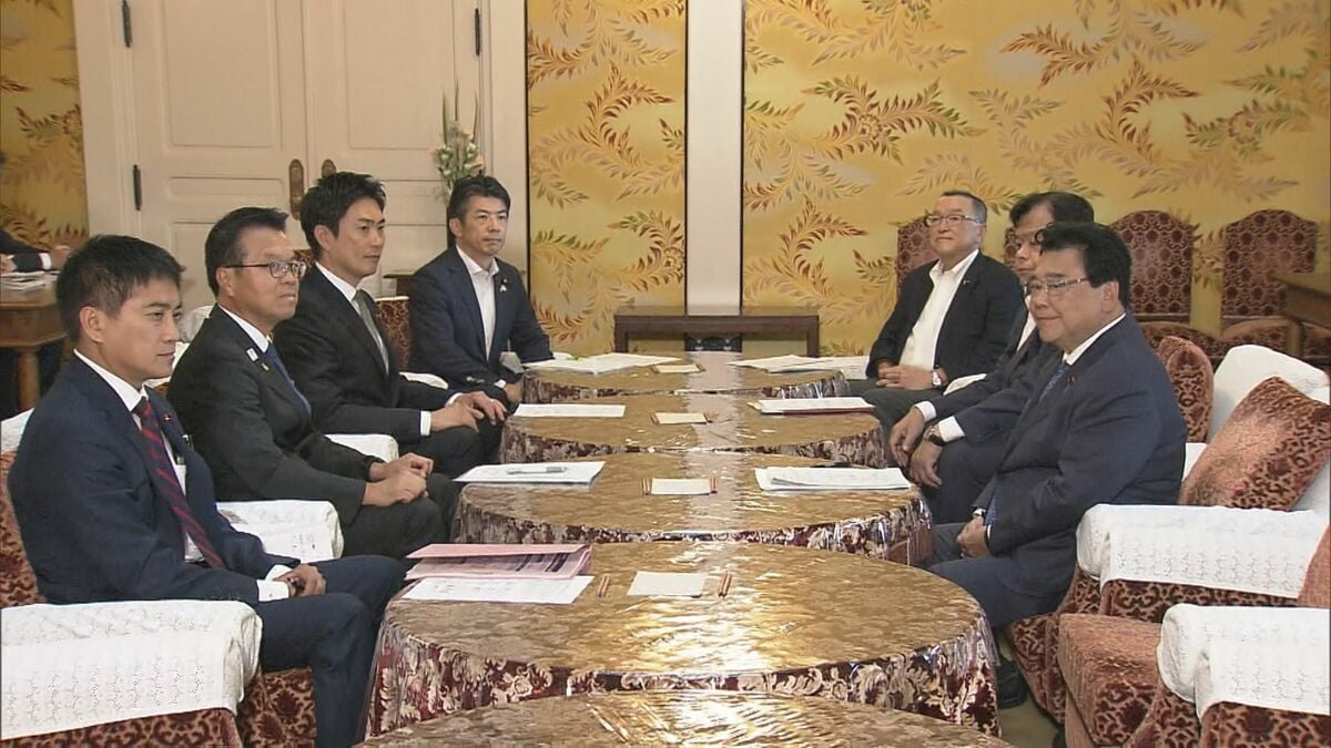 【速報】“ガソリン減税”めぐり与野党の実務者協議がスタート 「今年の早い時期」の廃止に向けて検討進めること確認