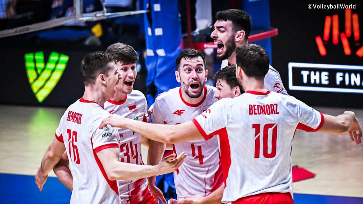 バレー男子、世界1位ポーランドが2年ぶり2度目の金メダル!イタリアをストレートで破る 日本はベスト8【ネーションズリーグ】