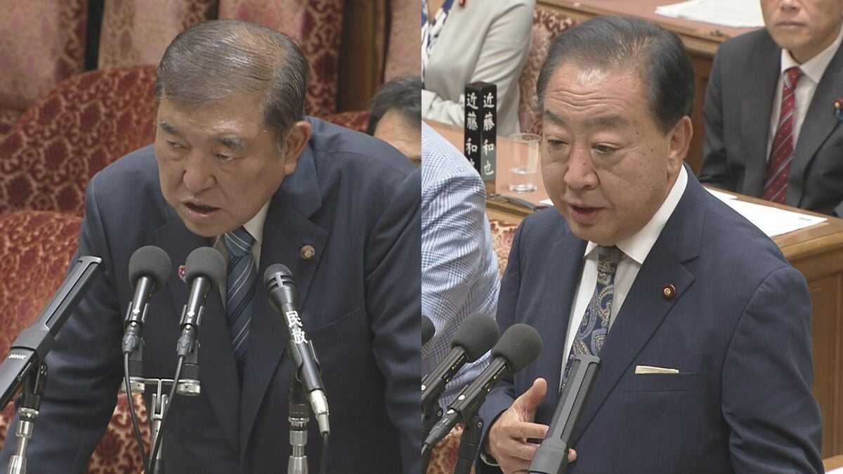 【速報】石破総理が立憲・野田代表と直接協議の意向示す 与野党第一党の党首で停滞する政治改革などの議論リードへ