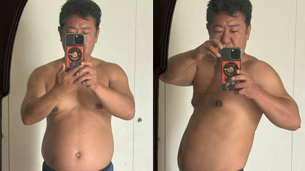 【 錦鯉・渡辺隆 】 「痩せなきゃヤバイ」 医師の忠告で本格ダイエット開始 体重「84.85kg」からの奮闘記録を公開中