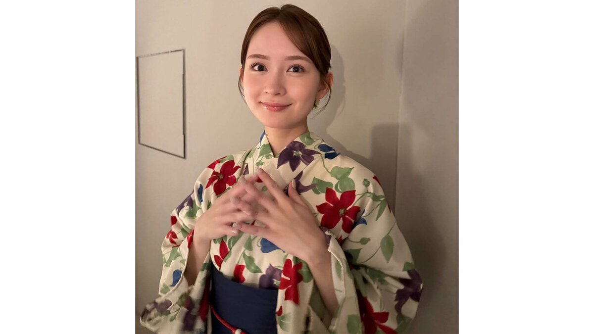 【 畑芽育 】 「プライベートでも浴衣着れました」 浴衣姿で花火大会を満喫