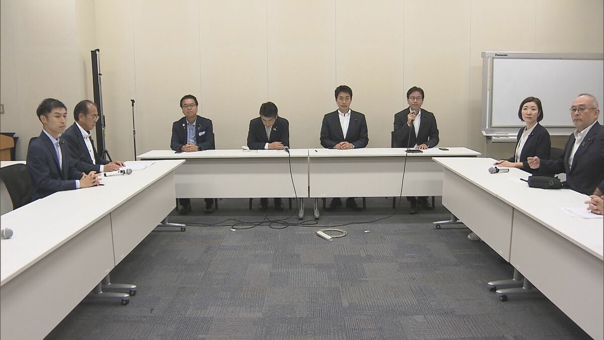 野党9党の政策責任者らが会談 消費税減税など政策の実現に向け協議継続へ