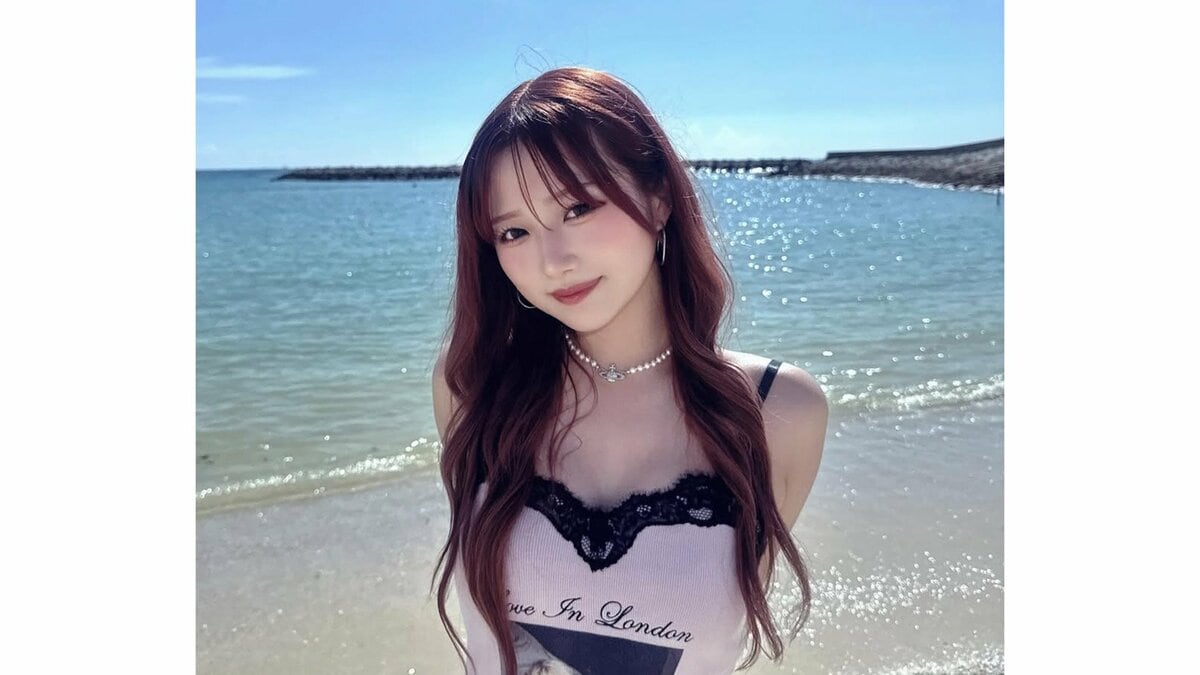 【辻希美・長女】希空 「沖縄来たー!!」 ピンクのキャミソール姿で ビーチからグルメまで 南国リゾートライフ満喫