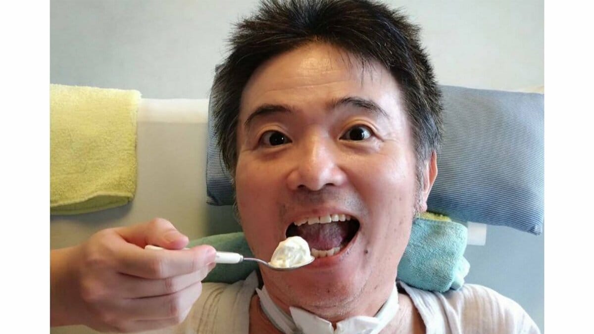 【ニャンちゅう】　声優・津久井教生さん　「いただきものに感謝して食べて免疫力アップなのです」【ＡＬＳ闘病】