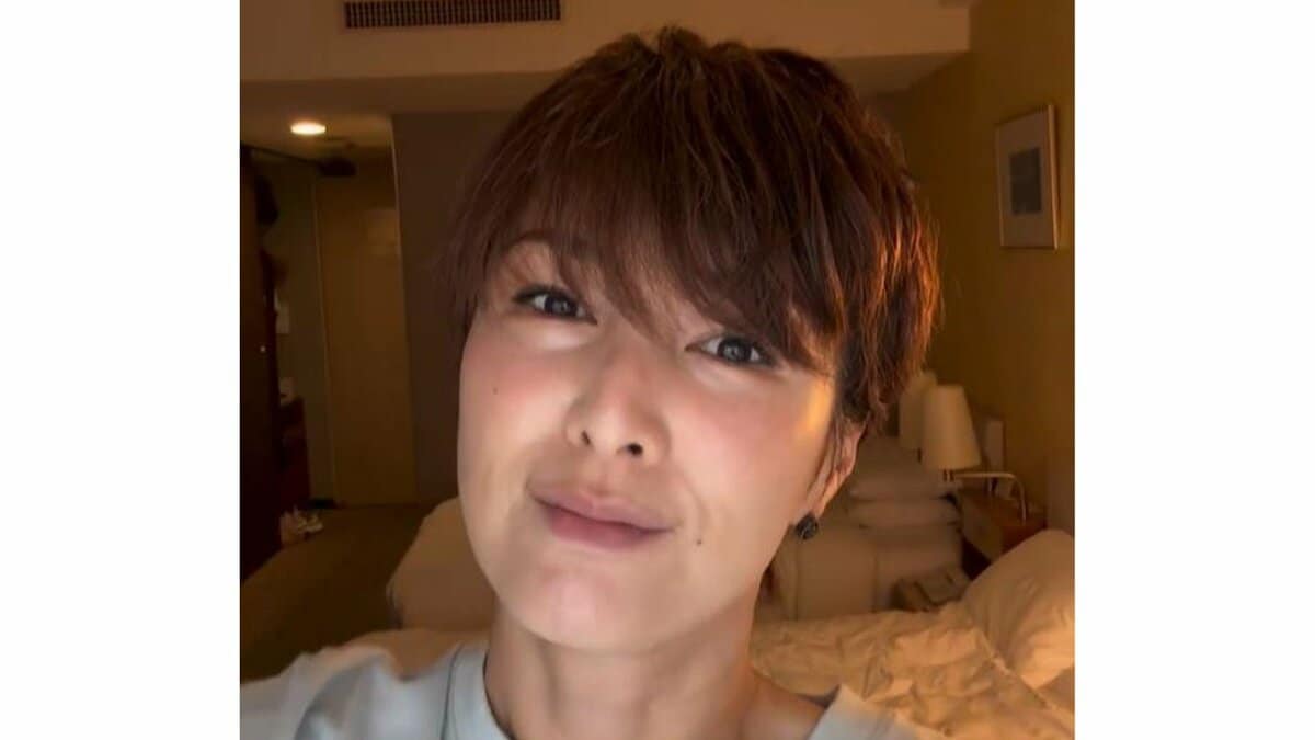 【 吉瀬美智子 】 「こういう風にちょっとだけ裏技使ってます」キャップをよく着用する女性必見 おしゃれと機能性を両立させる髪型テクニックを公開