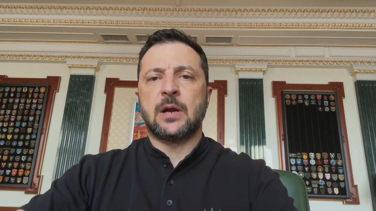 ゼレンスキー大統領が警戒感 米ロ首脳会談の実施合意に “ウクライナが交渉に参加は当然”