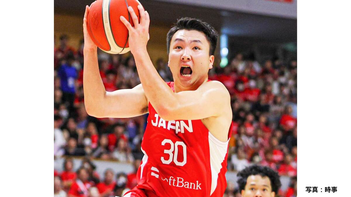 バスケ男子日本代表、イランに惜敗し1勝1敗 富永啓生22得点の活躍も及ばす【アジアカップ】